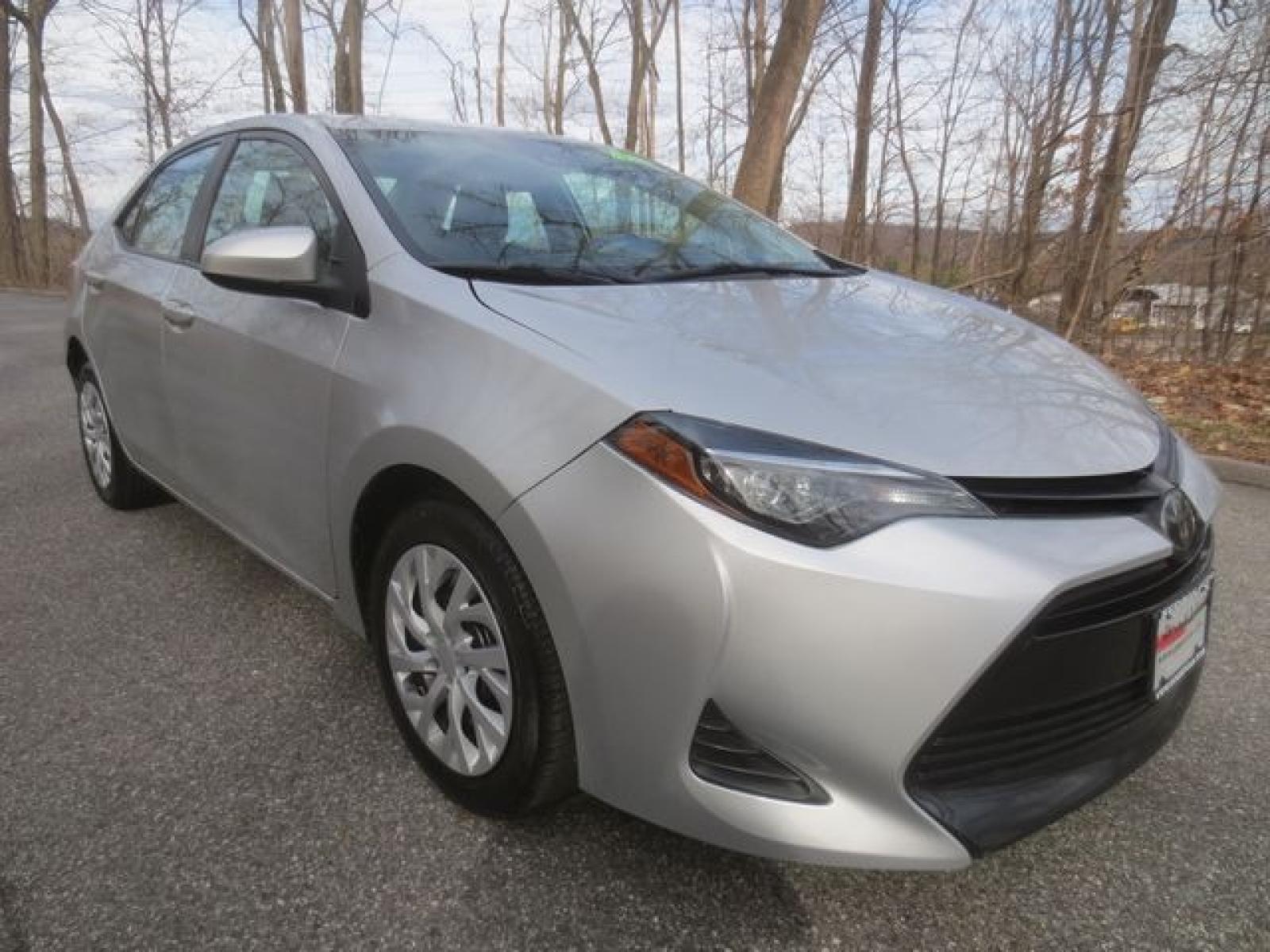 2019 Silver /Gray Toyota Corolla LE (2T1BURHE2KC) with an 1.8 liter 4-cylinder DOHC 16V engine, Automatic transmission, located at 270 US Route 6, Mahopac, NY, 10541, (845) 621-0895, 41.349022, -73.755280 - Photo #1